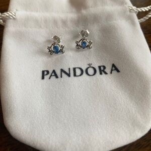 Disney Cinderella's Carriage Stud Earrings